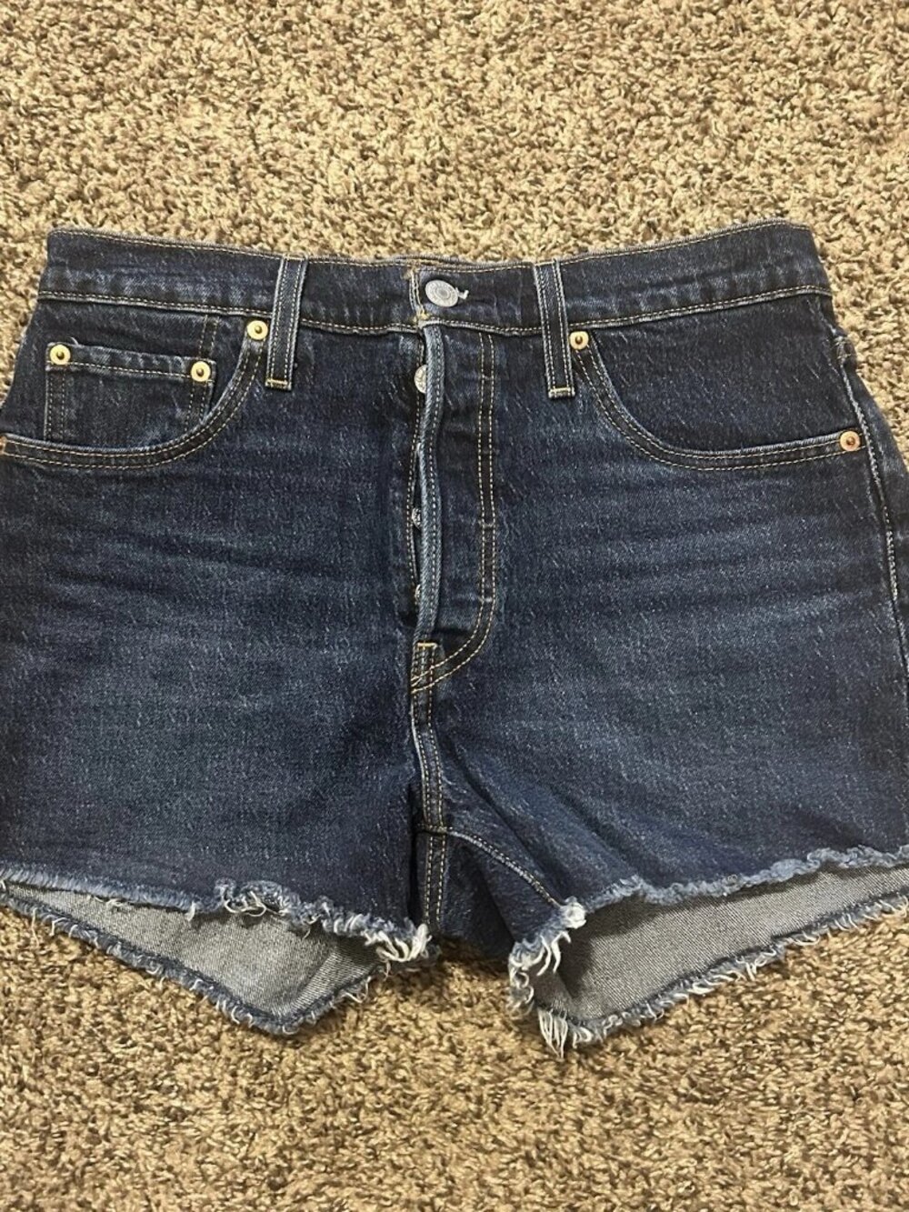 Levi's 501 Premium Denim Shorts, Women's 8